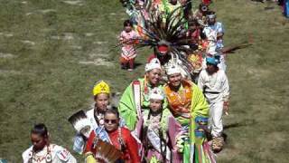 2009 Oglala Lakota Nation Pow Wow Saturday Afternoon Grand Entry Pt 1 [upl. by Mahtal716]