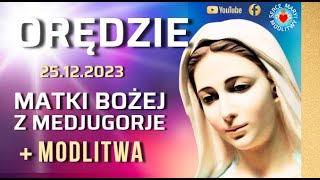 WAŻNE ORĘDZIE MATKI BOŻEJ Z MEDJUGORJE ❤️🙏❤️  KRÓTKA MODLITWA NIEDZIELNA MODLITWA PORANNA [upl. by Diley]