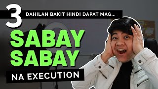 Mga NEGOSYO na sabay sabay iexecute TAMA BA [upl. by Anihtyc]