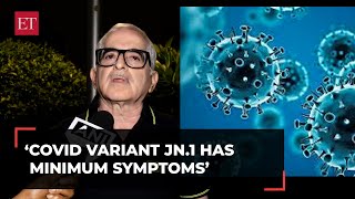 COVID variant JN1 has minimum symptoms only 05 will require assistance Health Expert [upl. by Ydolem]