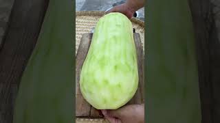 Pick winter melon and dry it in the sun shorts harvesting harvest growfood asmr countrylife [upl. by Awe]