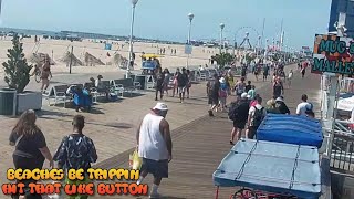 Ocean City Maryland Live Webcam  Maryland beach live webcam  ocean city boardwalk live cam [upl. by Ayetal428]