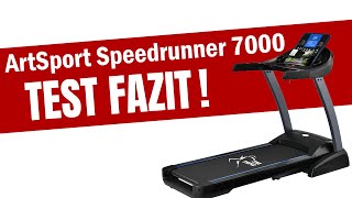 ArtSport Speedrunner 7000 Laufband TEST 2024  Lohnt sich der Kauf [upl. by Aciemaj]