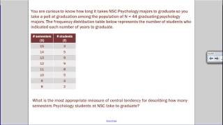 Central Tendency Example Problems [upl. by Mlehliw118]