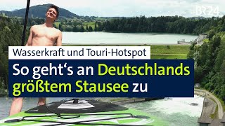 Deutschlands größter Stausee Der Forggensee zwischen Wasserkraft und Hotspot I BR24 vor Ort [upl. by Eanil902]