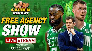 LIVE Celtics Free Agency Countdown Show  Garden Report [upl. by Abrams832]