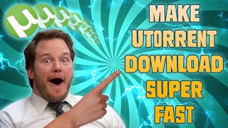 How To Speed Up uTorrent Download Speed  Double Up uTorrent Download Speed [upl. by Fiann640]