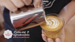 Latte art készítési tippek I Barista tanfolyam  Barista Campus I Specialty kávé [upl. by Bern]