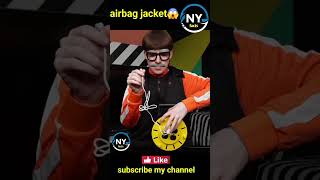 airbag jacket airbag jacket unboxing unboxing experiment experiment [upl. by Ayna484]