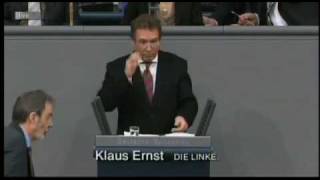 Klaus Ernst DIE LINKE Hartz ist Schikane und Willkür [upl. by Friede]