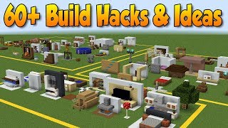 60 MINECRAFT BUILD HACKS AND IDEAS [upl. by Fen]