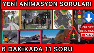 YENİ ANİMASYONLU SORULAR ehliyetanimasyonlusorular ANİMASYON EHLİYET SINAV SORULARI ehliyetsınavı [upl. by Coucher]