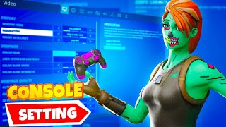 THE GODLY FORTNITE CONTROLLER SETTINGS [upl. by Ruthy787]