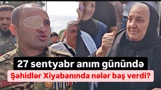 Polad Həşimovun anası xain generallardan danışdı Anım günü Şəhidlər Xiyabanı [upl. by Nnylesor]