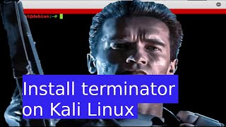 Install Terminator Terminal emulator on Kali Linux [upl. by Chilton]