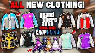 All New Clothing In The GTA 5 Online Chop Shop DLC [upl. by Hachmin]