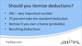 Should you itemize deductions [upl. by Siugram]