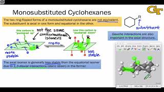 0605 Monosubstituted Cyclohexanes [upl. by Ylellan30]