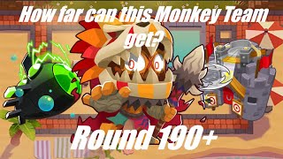 How far can this Monkey Team get Part 23  BTD6 [upl. by Lomasi]