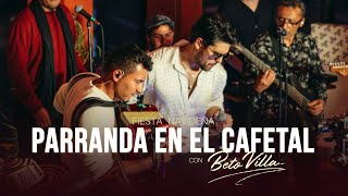 Parranda en el Cafetal Jorge Celedón  Beto Villa en vivo  Fiesta Navideña [upl. by Ahsauqram907]