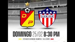 Deportivo Pereira vs Junior de Barranquilla fecha 9 parte 1 [upl. by Anilasor]