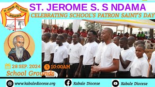 ST JEROME SS NDAMA CELEBRATES PATRON SAINTS DAY 2892024 [upl. by Sukramaj]