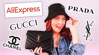 Investigating Fake Designer Items From Aliexpress are they worth it [upl. by Trillbee]