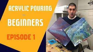 Acrylic Pouring for Beginners  Episode 1  History and Science [upl. by Nerraw]