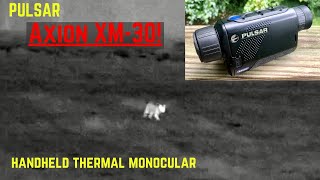 Best Handheld Monocular PULSAR Axion XM 30 Thermal Imaging Monocular [upl. by Royal]