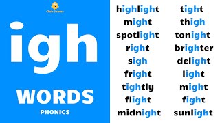 English Phonics  igh words [upl. by Gayle26]