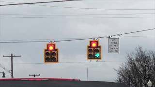 Chapel Hill Double Doghouse traffic signal setup [upl. by Kahn373]