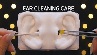 ASMR Care of Ear Cleaning in Many Ways No Talking [upl. by Odette]