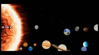 Solar System Song Dwarf Planet in Spanish Reverse 4x speed [upl. by Mohsen169]