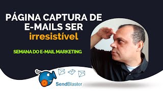 COMO FAZER SUA PÁGINA CAPTURA DE E MAILS SER irresistível [upl. by Olumor]