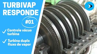 Vácuo Turbina  Turbina fluxo duplo de vapor  TURBIVAP Responde 01 [upl. by Courtnay]