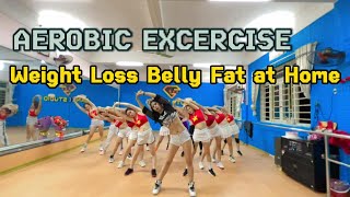 Aerobic Exercise Weight Loss Belly Fat at Home  Le Tham Aerobic [upl. by Rento]