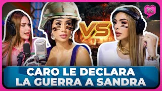 CARO LE DECLARA LA GUERRA A SANDRA POR LLAMARLE LAMBONA DE JENNY BLANCO [upl. by Sandler]