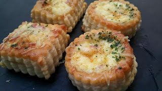 vol au vent au fromage et dinde fumé وصفات رمضان فول أفون باللحم المدخن و الجبن [upl. by Chadburn]