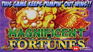 IGT MAGNIFICENT FORTUNES BIG Slot Bonus WINS [upl. by Pearlman]