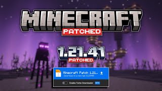 Minecraft 12141 patch Apk Download  Mcpe New Patch Download  mcpe 12141 Patch Apk ✨✨ [upl. by Tobin]