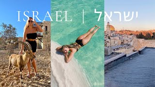 EXPLORING ISRAEL Beresheet Dead Sea Jerusalem Tel Aviv Mitzpe Ramon  Travel Vlog 25 [upl. by Iret]