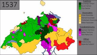 History of Switzerland Every Year [upl. by Latona225]