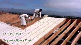 Insulate SB Inc  Icynene Roof Application [upl. by Maroney]