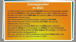 2023 de impact van nieuwe zonnepanelen [upl. by Kcyrred]