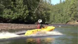 MOKAI CLASSIC  Motorized Kayak in action [upl. by Ellehcram]