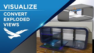 Convert SOLIDWORKS Exploded Views to Visualize Professional [upl. by Ibok525]
