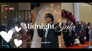 Midnight Gala  Law College  Bhutanese Vlogger [upl. by Edgerton]