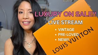 SHOP LUXURY PRELOVED AND CONSIGNMENT AMAZING DEALS ON LOUIS VUITTON AND MORE [upl. by Yseulta]