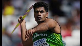 Arshad Nadeem Breaks World Record with 9297m Javelin Throw at Paris Olympics 2024  Wins Gold Medal [upl. by Kerry]