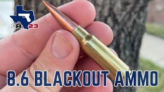 86 Blackout Ammo New On The Market [upl. by Asserak]